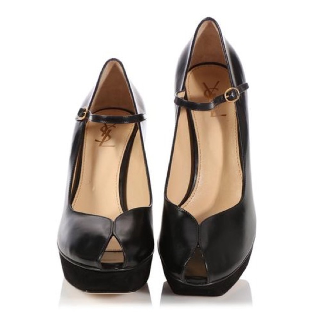 YSL tribute pl75 pump with box! Gorgeous!